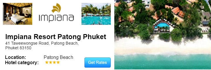 Patong Beach Hotel Phuket - Impiana Resort
